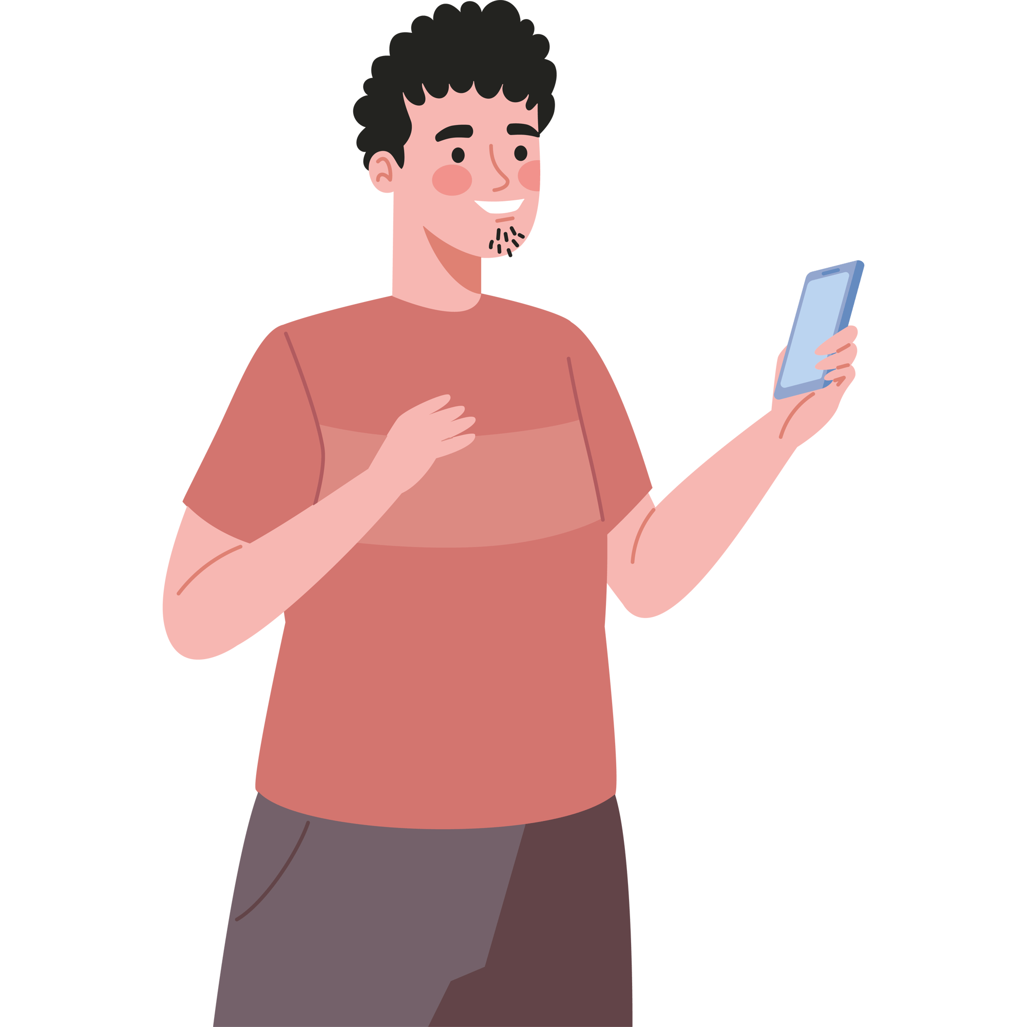 Person with Phone